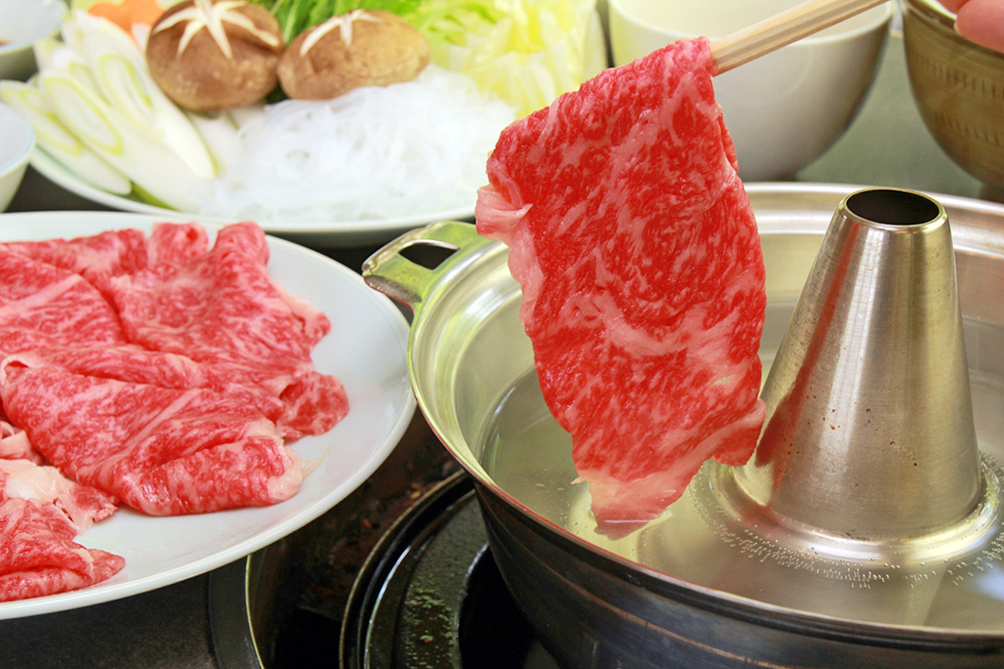 黒毛和牛すき焼き