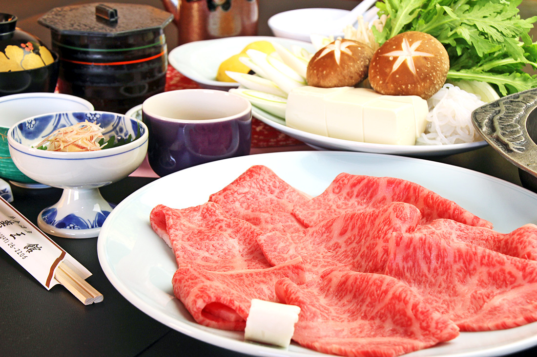 黒毛和牛すき焼き